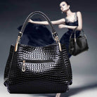 Lavinque bags Sac à Main Élégant | Cuir Croco | Chic et Tendance