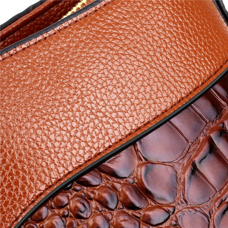 Lavinque Bags Sac à Main Élégant | Cuir Style Croco | Chic & Sophistiqué
