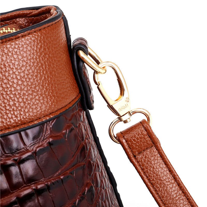 Lavinque Bags Sac à Main Élégant | Cuir Style Croco | Chic & Sophistiqué