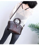 Lavinque Bags Sac à Main Élégant | Cuir Style Croco | Chic & Sophistiqué