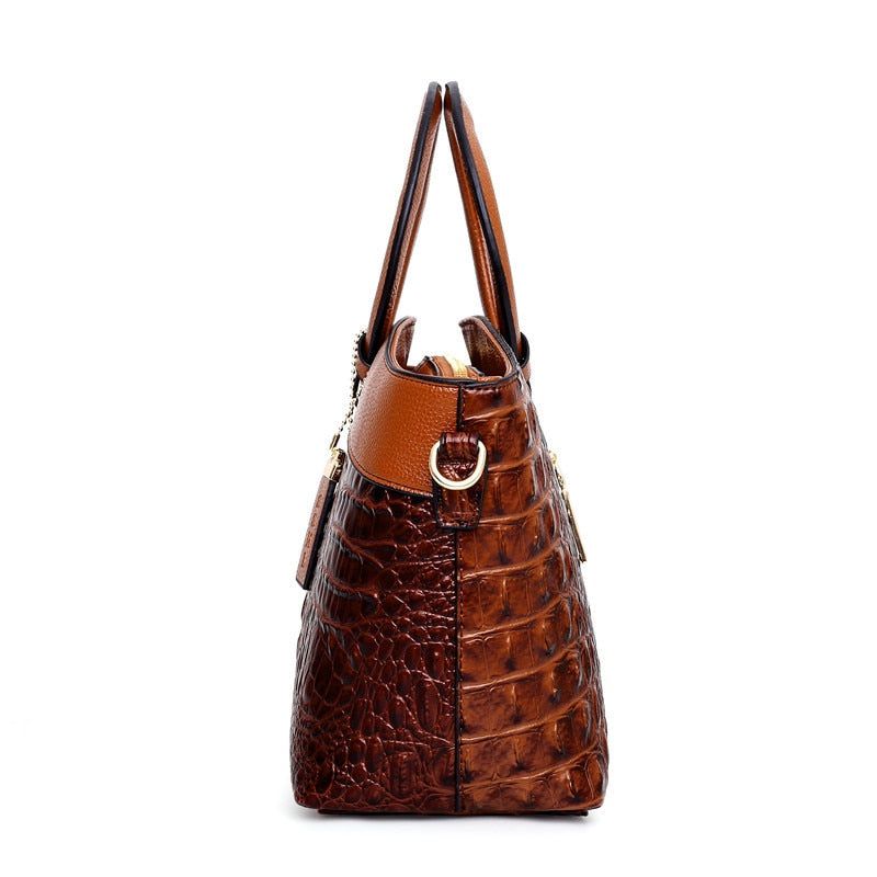 Lavinque Bags Sac à Main Élégant | Cuir Style Croco | Chic & Sophistiqué