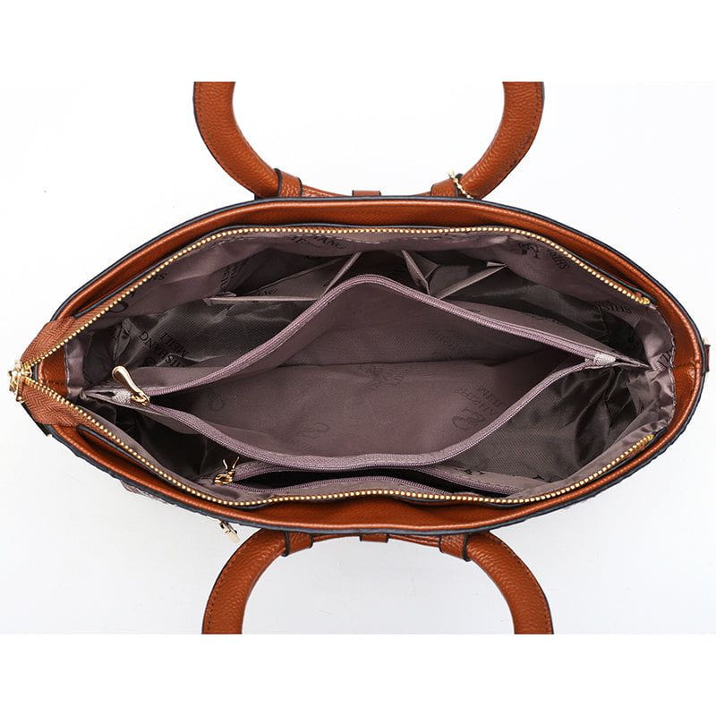Lavinque Bags Sac à Main Élégant | Cuir Style Croco | Chic & Sophistiqué
