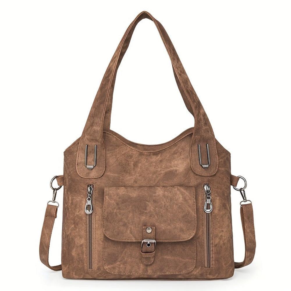 Lavinque Bags Sac à Main | Marron Clair | Pratique & Multi-poches