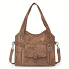 Lavinque Bags Sac à Main | Marron Clair | Pratique & Multi-poches