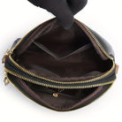Lavinque Bags Sac Bandoulière Bicolore | Noir & Camel | Élégant et Fonctionnel