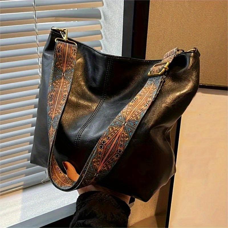 Lavinque Bags Sac Bandoulière Bohème | Marron Vintage | Pratique et Original