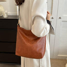 Lavinque Bags Sac Bandoulière Bohème | Marron Vintage | Pratique et Original