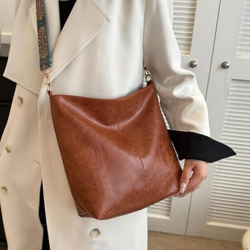 Lavinque Bags Sac Bandoulière Bohème | Marron Vintage | Pratique et Original