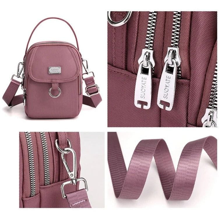 Lavinque Bags Sac bandoulière compact | Rose | Pratique et tendance