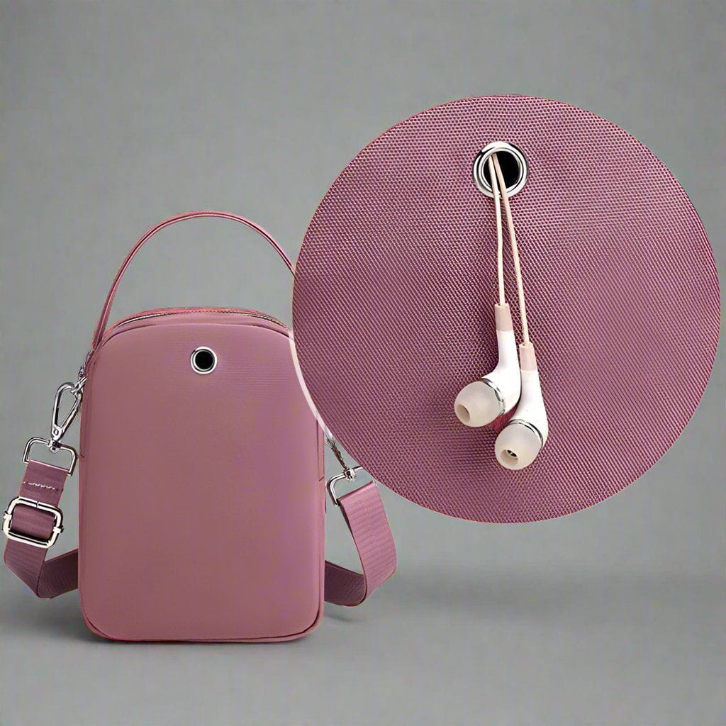 Lavinque Bags Sac bandoulière compact | Rose | Pratique et tendance