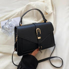 Lavinque Bags Sac Bandoulière Élégant à Boucle Dorée | Noir Classique | Sophistication et Polyvalence