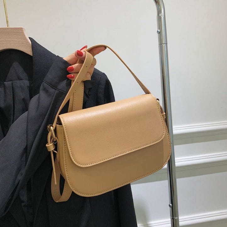 Lavinque Bags Sac Bandoulière Élégant | Cuir Lisse | Minimaliste et Chic