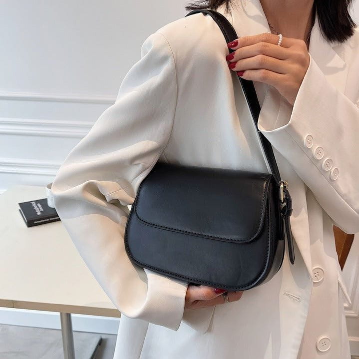 Lavinque Bags Sac Bandoulière Élégant | Cuir Lisse | Minimaliste et Chic
