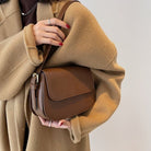 Lavinque Bags Sac Bandoulière Élégant | Cuir Lisse | Minimaliste et Chic