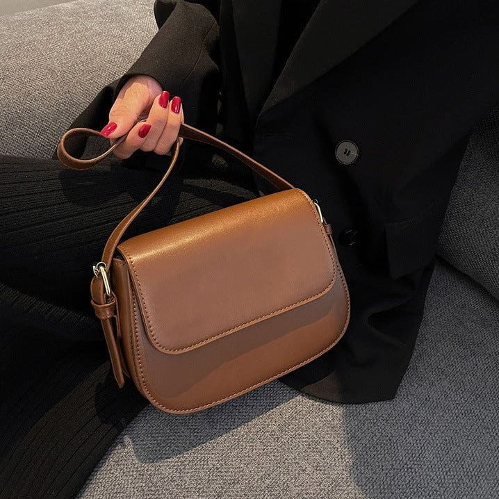 Lavinque Bags Sac Bandoulière Élégant | Cuir Lisse | Minimaliste et Chic