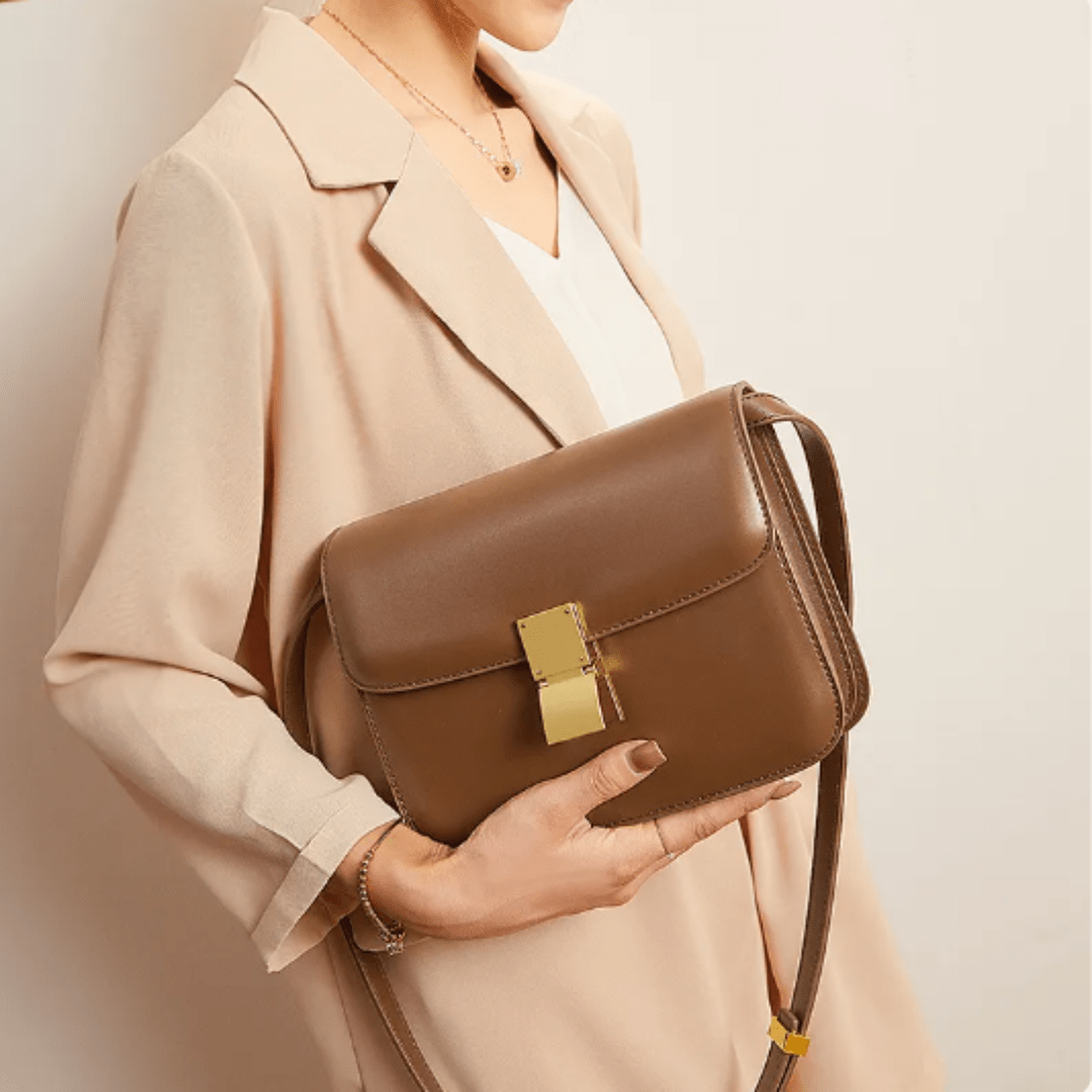 Lavinque Bags Sac Bandoulière Élégant | Noir | Minimalisme et Raffinement