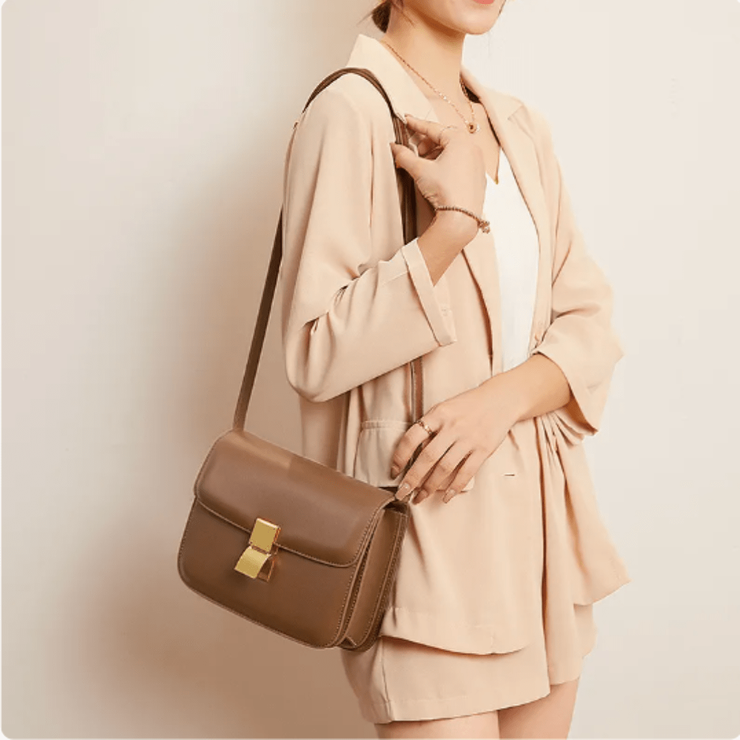 Lavinque Bags Sac Bandoulière Élégant | Noir | Minimalisme et Raffinement