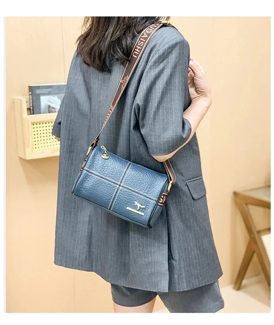 Lavinque Bags Sac Bandoulière en Cuir | Élégant & Pratique | Mode Polyvalente