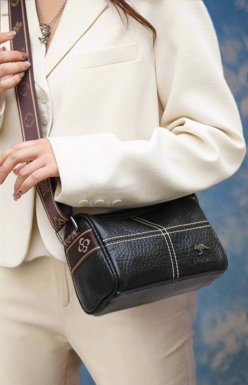 Lavinque Bags Sac Bandoulière en Cuir | Élégant & Pratique | Mode Polyvalente