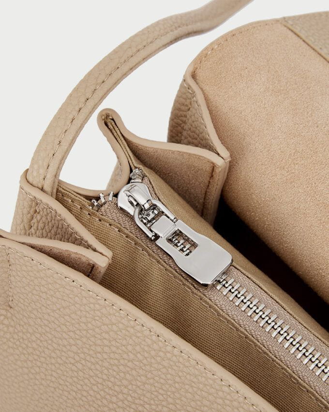 Lavinque Bags Sac bandoulière en cuir | Noir | Élégant et minimaliste