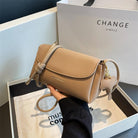 Lavinque Bags Sac bandoulière en cuir | Noir | Élégant et minimaliste