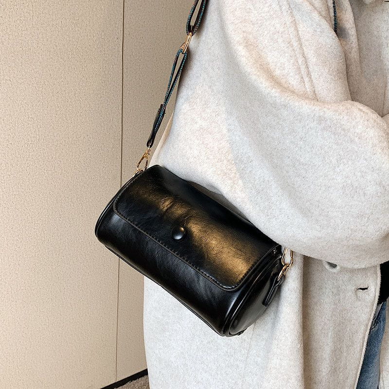 Lavinque Bags Sac bandoulière en cuir synthétique | Marron | Élégance et praticité