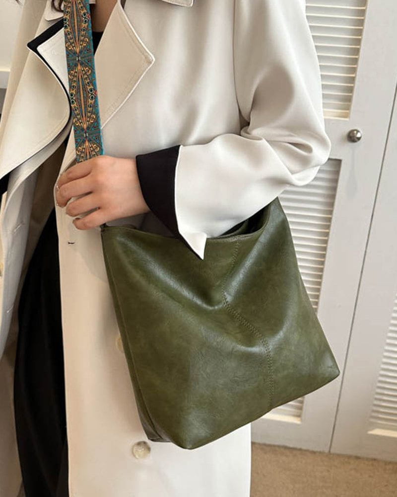Lavinque Bags Sac bandoulière en cuir synthétique | Marron | Élégance et praticité au quotidien