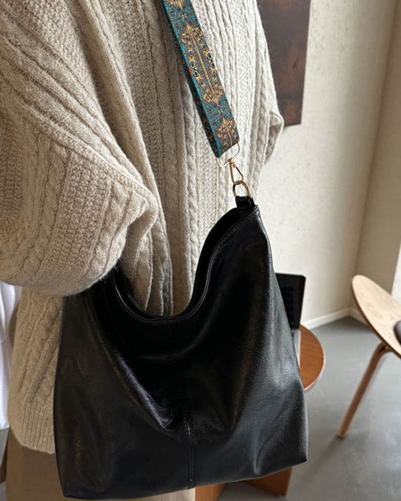 Lavinque Bags Sac bandoulière en cuir synthétique | Marron | Élégance et praticité au quotidien
