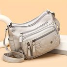 Lavinque Bags Sac Bandoulière Multi-Poches | Cuir PU | Pratique et Moderne