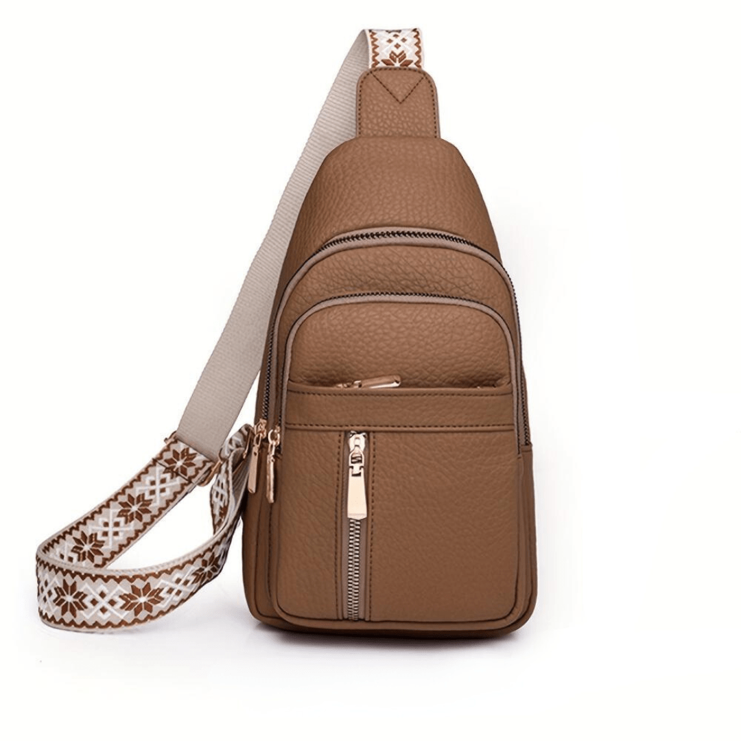 Lavinque Bags Sac Bandoulière Sling | Camel | Pratique & Bohème