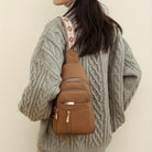 Lavinque Bags Sac Bandoulière Sling | Camel | Pratique & Bohème
