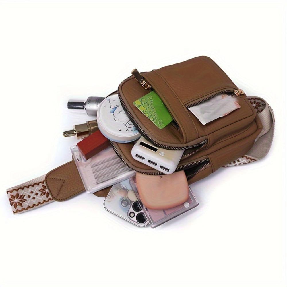 Lavinque Bags Sac Bandoulière Sling | Camel | Pratique & Bohème
