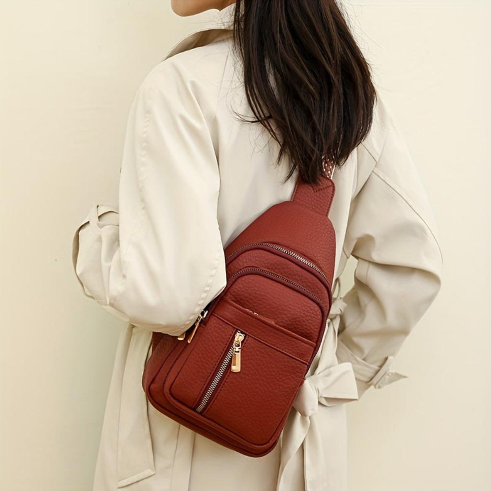 Lavinque Bags Sac Bandoulière Sling | Camel | Pratique & Bohème