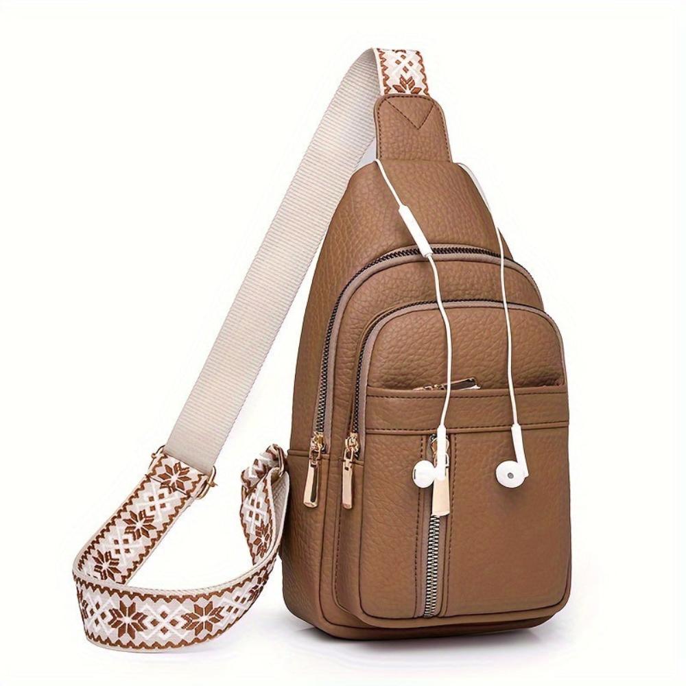 Lavinque Bags Sac Bandoulière Sling | Camel | Pratique & Bohème