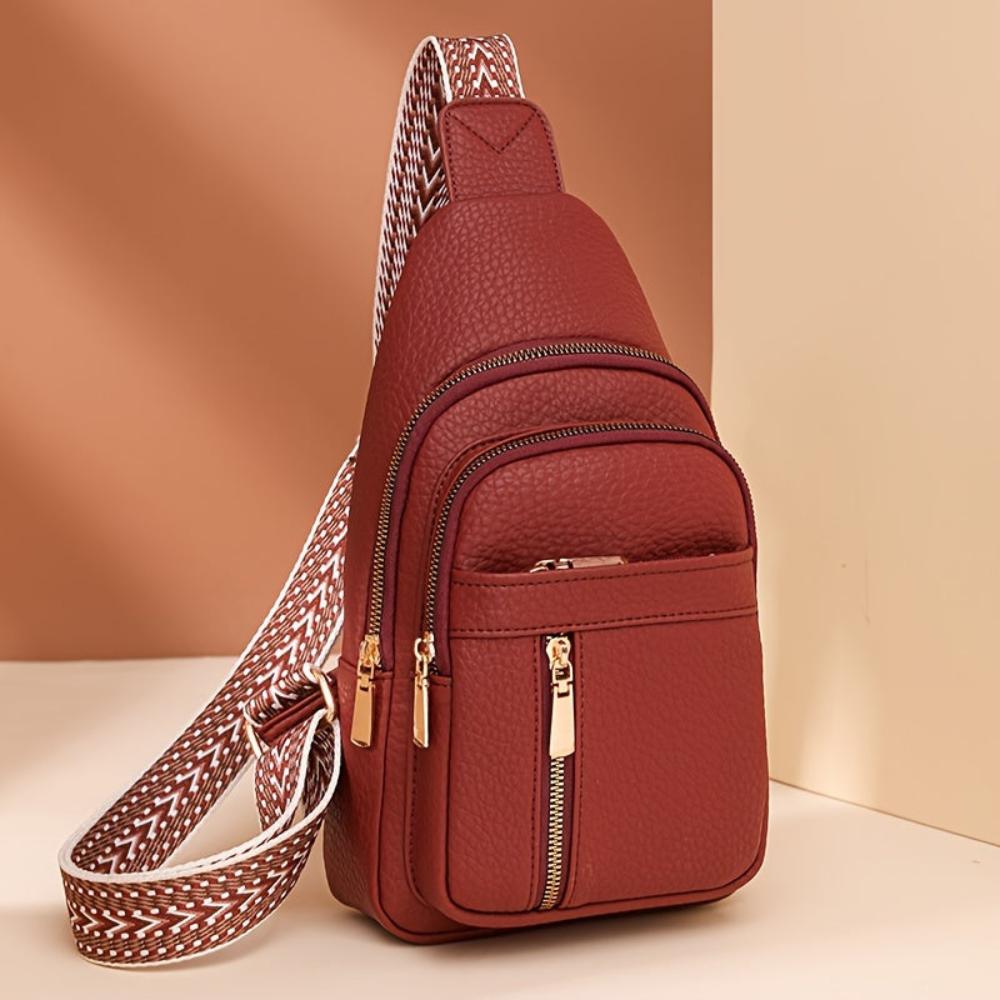 Lavinque Bags Sac Bandoulière Sling | Camel | Pratique & Bohème