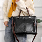 Lavinque Bags Sac Cabas | Cuir Synthétique & Multiples Poches | Élégance & Fonctionnalité
