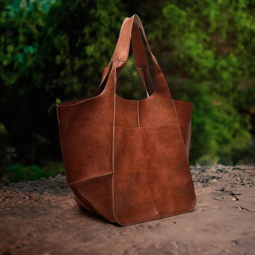 Lavinque Bags Sac Cabas Oversize | Marron | Souple & Minimaliste