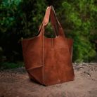 Lavinque Bags Sac Cabas Oversize | Marron | Souple & Minimaliste