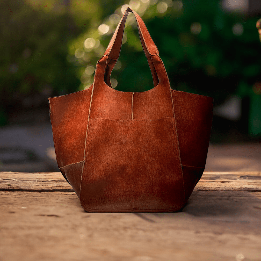 Lavinque Bags Sac Cabas Oversize | Marron | Souple & Minimaliste