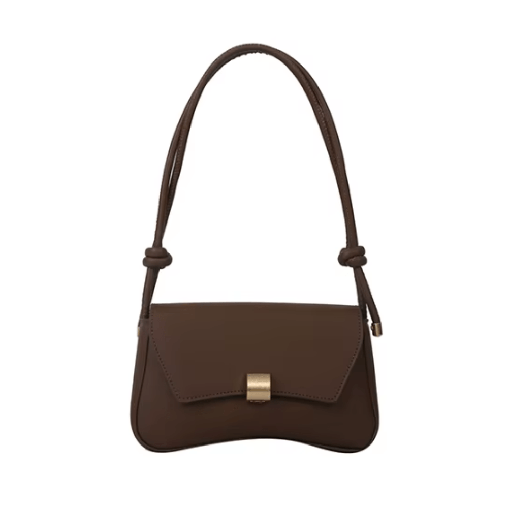 Lavinque Bags Sac Épaule | Marron Chocolat | Minimaliste & Chic