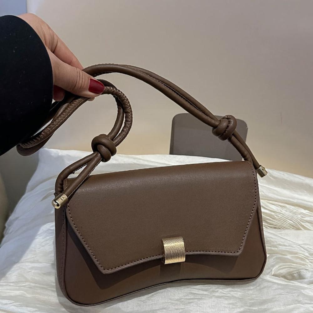 Lavinque Bags Sac Épaule | Marron Chocolat | Minimaliste & Chic