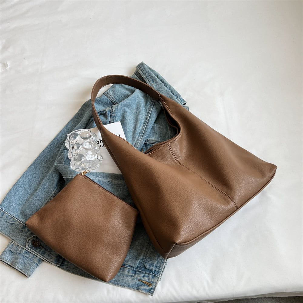 Lavinque Bags Sac Épaule Minimaliste | Noir | Élégant et Polyvalent