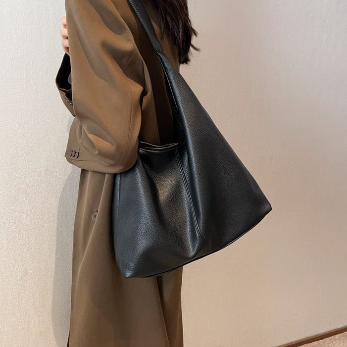 Lavinque Bags Sac Épaule Minimaliste | Noir | Élégant et Polyvalent
