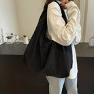 Lavinque Bags Sac Hobo Noir | Souple et Minimaliste | Ultra Léger et Tendance