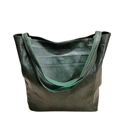 Lavinque Bags Vert / Taille Unique Cabas Minimaliste Femme | Similicuir | Élégant et Fonctionnel