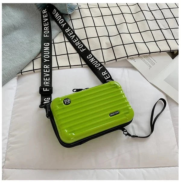 Lavinque Bags Vert / Taille Unique Sac Bandoulière Rigide | Design Moderne | Pratique et Tendance