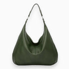 Lavinque Bags Vert / Taille Unique Sac Hobo en Cuir Souple | Élégant | Spacieux et Polyvalent