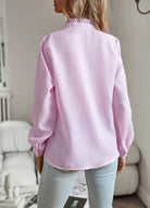 Lavinque Blouses Blouse à Volants | Élégance Féminine | Tendance Chic
