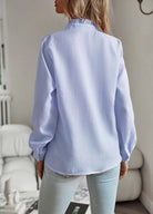 Lavinque Blouses Blouse à Volants | Élégance Féminine | Tendance Chic
