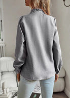 Lavinque Blouses Blouse à Volants | Élégance Féminine | Tendance Chic